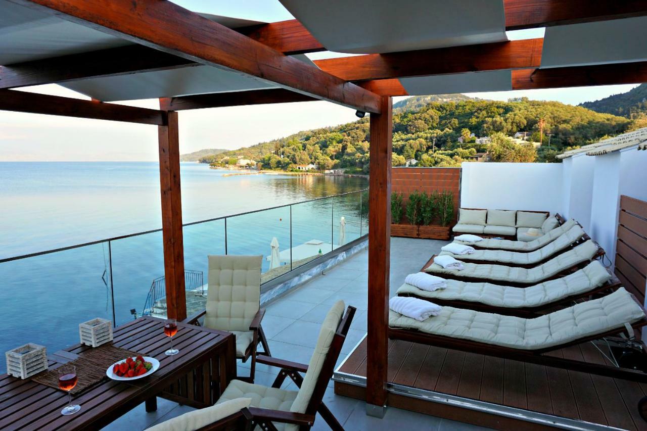 Galini Beach Studios And Penthouse Mesongí Exteriör bild